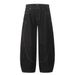 Wide-Leg Denim Scimitar Men's Workwear Trousers High Street Vibe Trendy Edition Topstitching Splicing Deconstructed_mkmklike.com