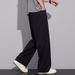 2025 New Denim Straight Wide-leg Pants Men's Street Youth Trousers_mkmklike.com