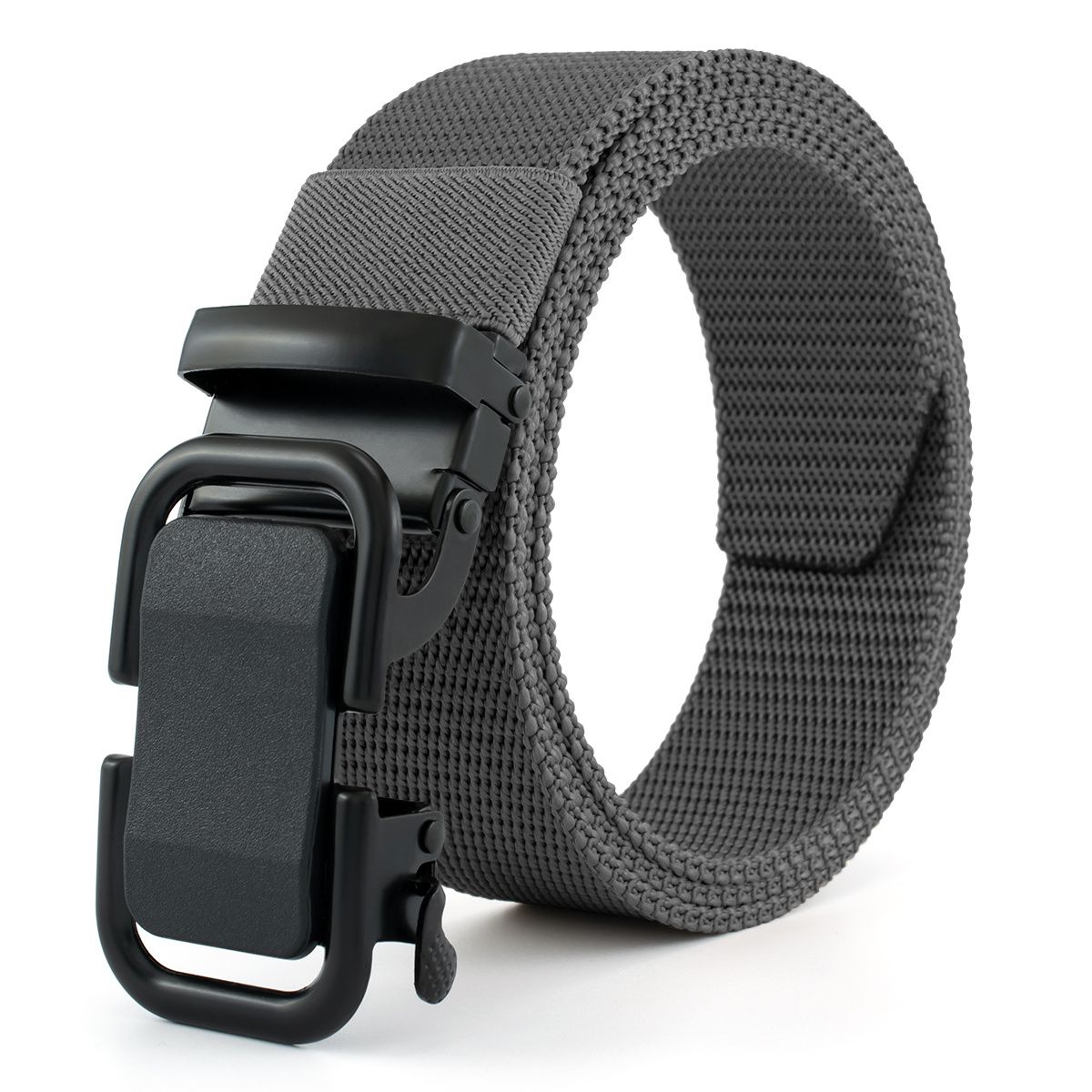HOT Men's Ratchet Nylon Web Canvas Golf Automatic Buckle Waist Belt for Men Casual Work_mkmklike.com