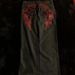 Factory Direct Sales American Retro Embroidery Trendy Brand Hip Hop Street Wide Legs High Waist Jeans Casual Versatile_mkmklike.com