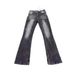 Men's Vintage Washed Black Jeans - Relaxed Fit Straight Leg Denim Pants For Casual Streetwear Fashion Trends_mkmklike.com