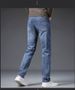 High-end Blue Jeans Men's Loose Straight Autumn And Winter 2025 New Elastic Casual Large-size Versatile Pants Men_mkmklike.com