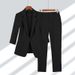 Spring Summer New Elegant Su Jacket Matching Set Women's Korean Chic Blazers Coat Pants 2 Piece Female Professional_mkmklike.com