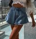 K European And American Style High Waisted Umbrella Shaped Denim Shorts For Women_mkmklike.com