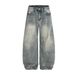 Men's Clothing New High Street Machete Pants Retro Washed Jeans Men And Women Vibe Wide Leg Pants_mkmklike.com