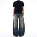 Men's Clothing American Retro Washed Distressed Vintage Washed Distressed Denim Jeans For Men & Women – Cleanfit High-Quality Relaxed Wide-Leg Pants_mkmklike.com