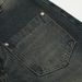 Washed Gradient Denim Cargo Men's Trendy Irregular Deconstructed Patchwork Design Sense Personality Loose Straight Long_mkmklike.com