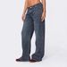 Women's Clothing Wide Leg Hot Girl Street Loose Low Waist Retro Large Size Denim Trousers_mkmklike.com