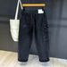 High-Street Straight Leg Washed Jeans For Men - Classic Black Denim Pants With Front Pocket Design (XL-3XL)_mkmklike.com