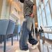 Street Art Denim Pants – Hand-Painted Graffiti Straight-Leg Jeans For Men (M-3XL, Distressed Blue)_mkmklike.com