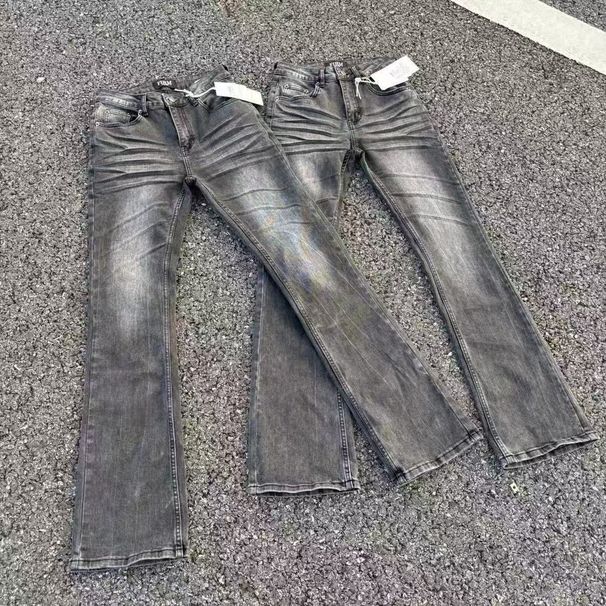 Black Bull Slim Stretch Bootcut Denim Pants 3.0 Cleanfit High Street Vibe Breathable Cotton Blend Men's Jeans_mkmklike.com