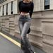 Women's Clothing Retro Flared Jeans Summer Straight Loose Design Niche Casual Pants_mkmklike.com