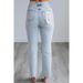 Women’s Ripped Skinny Jeans – High-Stretch Cropped Denim Pants, Trendy Distressed Look & Comfort Fit_mkmklike.com