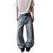 Cleanfit Washed Bamboo Denim Jeans – High Street Wide Leg Drape Pants For Men & Women (Blue/Black, S-3XL)_mkmklike.com