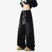 Men's Vintage Washed Denim Pants – Relaxed Fit Stretch Jeans With Adjustable Drawstring Waist (S-XXXL)_mkmklike.com