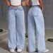 Sweet And Spicy Style High Waist Straight Jeans Women's Summer New Loose And Versatile_mkmklike.com
