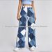 Cross-Border Source 2022 New Hot-Selling European And American Women's Fashion High-Waisted Casual Large Straight_mkmklike.com