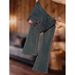 Retro High Waist Flared Jeans For Women Plus Size Slimming Stretchy Youthful Trousers Spring Autumn New Style_mkmklike.com
