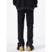 Nordmann Black Jeans Men Design Sense Buttoned Split Casual Autumn Winter American High Street Trend Slim Straight Pants_mkmklike.com