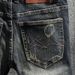 Men's Dark Retro Slim Fit Jeans European American Style Distressed Skinny Washed Trendy Stretchy Versatile Midweight Cotton Long_mkmklike.com