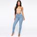 Women's High-Waisted Skinny Jeans - Stretch Denim Pencil Pants For Slim Fit (XS-6XL, Grey/Black/Blue Washes, Lightweight & Comfortable)_mkmklike.com
