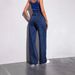 Women's High-Waisted Wide-Leg Jeans – Organic Cotton Straight-Leg Trousers With Vintage Wash (S-XL, Stonewash Black/Navy/Gray/Light Blue, Non-Stretch)_mkmklike.com