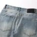 Men's Jeans Fall LOST SHDWS Fashion All-match Men Women Micro Flared Stretch Color Embroidery Flower Logo Lostshdws_mkmklike.com