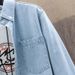 Men's Clothing Spring And Autumn Solid Color Youth Long Sleeved Denim Shirt Classic Casual Versatile Jacket_mkmklike.com