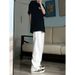 Nordmann White Jeans Men New Loose Straight Casual Trendy Brand Cool Versatile Draped High Street Long Pants_mkmklike.com
