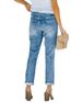 Women's fashion trend Ripped jeans Women's trousers blue_mkmklike.com