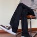 Ripped Rough Edge Slightly Pulled Jeans Men's Autumn American Trendy Brand Vibe Style Pants Advanced Sense Slim And Thin Trousers_mkmklike.com