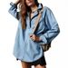 Women's Clothing Long Sleeved Jacket V Neck Fashion Design Casual Jacket_mkmklike.com