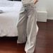 Vintage High-Waisted Wide-Leg Jeans – Relaxed Fit, Flowy & Street-Style Ready (Light Gray, S-Xl) Fashion Trends_mkmklike.com