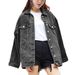 Oversized Denim Jacket For Women – Classic Loose Fit Long Sleeve Coat In Light Blue, Dark Blue & Black Gray (S-3XL)_mkmklike.com