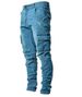 Men's Clothing New Stretch Jeans For Men With Side Pockets Slim Fitting Skinny Jeans_mkmklike.com