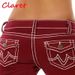 Women's Clothing Slimming Capri Pants For Women Style Simple Casual Fashion Denim For Formal & Casual For Women_mkmklike.com