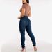 Women's Clothing New Elastic Slim Jeans Women's Button Pencil Slim High Waist Hip Trousers_mkmklike.com
