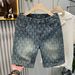 Men's Clothing High Quality Thin Denim Shorts For Men American High Street Style Five Point Pants New Summer Half Length Pants_mkmklike.com
