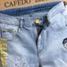 National Trend Fashion Embroidered Denim Shorts For Men, Ripped Mid-Length Slim Straight Trendy Five-Point Light Color_mkmklike.com