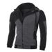 Men's Clothing Personalized Colorblock Double Zipper Hooded Cardigan Slim Sweater_mkmklike.com