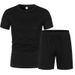 Men's Clothing Casual Spot T-Shirt Shorts Thin Breathable Sports Suit_mkmklike.com