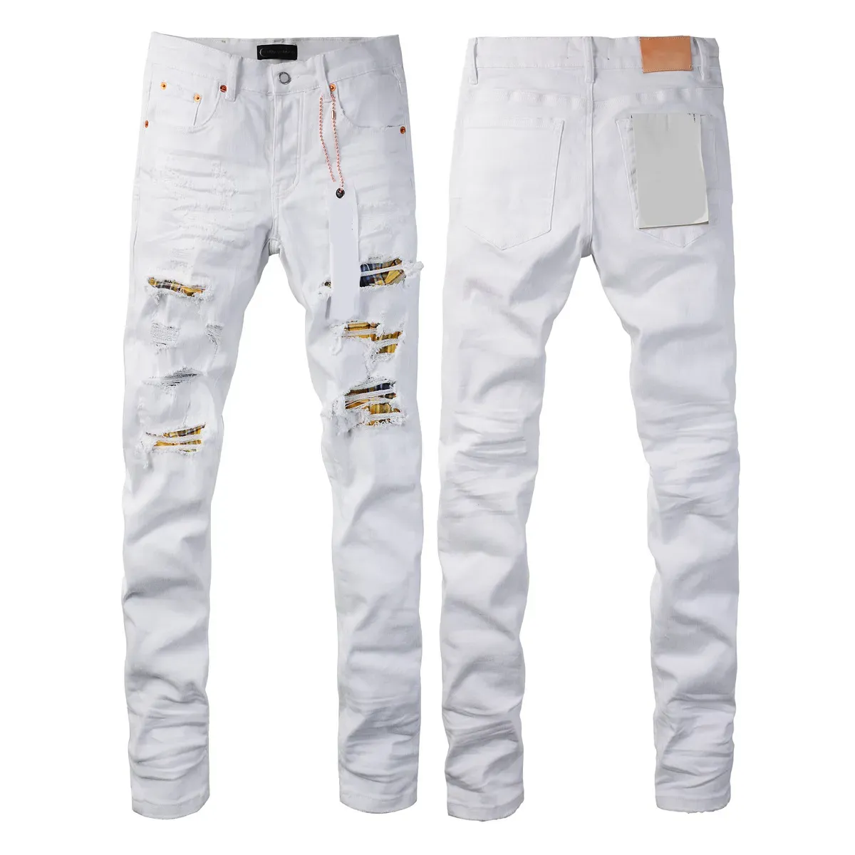 shorts Pants Designer Jeans For Mens MMS Street Hip Hop Parker Vintage Ripped Jeans High Quality28-40 Yards_mkmklike.com