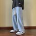 Gray Jeans Men's Straight Loose Wide-leg Casual Trousers Autumn Trendy Brand Large Size Korean Version Trendy Dad Pants_mkmklike.com