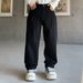 Men's Relaxed Fit Straight-Leg Jeans – Vintage Wash Fleece-Lined & Regular (Black/Navy/White/Coral, S-5xl)_mkmklike.com