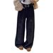 Women's Clothing Women's Rhinestone Patchwork Denim Jeans Sexy Loose Fitting Relaxed Retro Starry Floor Length Pants_mkmklike.com
