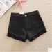 Korean 2025 Summer New Style High-Waisted Slimming Denim Shorts With Fringe And Wide Legs For Women_mkmklike.com