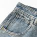Men's Vintage Washed Denim Cargo Shorts – Relaxed Fit With Utility Pockets | 28-36 (Retro Blue)_mkmklike.com