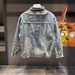 Men's Clothing Jacket Denim Jacket Trend Loose Autumn and Winter Retro Casual Clothes_mkmklike.com