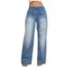 High-Waisted Wide Leg Jeans – Comfortable Stretch Denim For Effortless Street Style_mkmklike.com