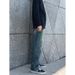 Nordmann American Retro Workwear Jeans For Men Loose Straight Wide-Leg BF Trendy Brand High Street Cool Slim Casual Pants_mkmklike.com